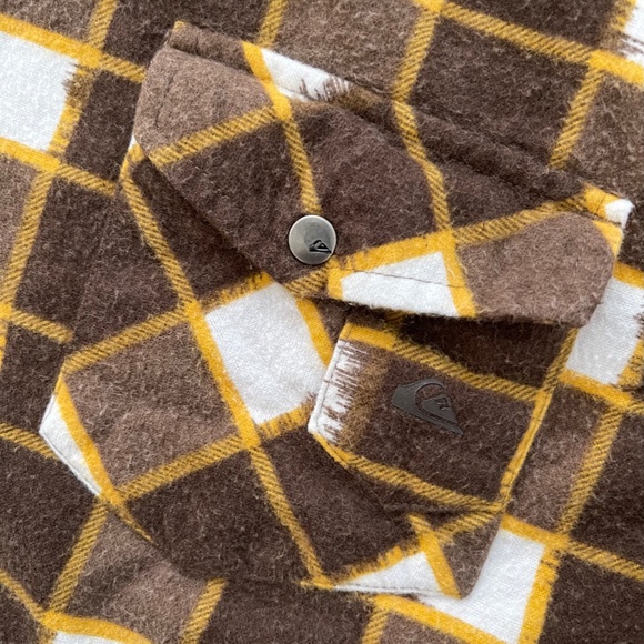 Quiksilver Flannel Button Up Shirt - XL - Picture 4 of 4